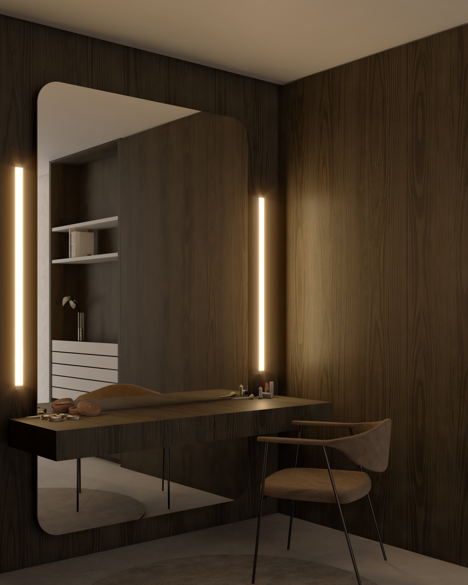 Arandela Led Move Retangular 4000K 20W 220V 55X4X7Cm Metal E ...