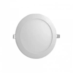 Painel Luminária de Embutir LED Redondo 6500K 24W Bivolt Ø30x2,5cm Alumínio Branco - Nordecor 4018
