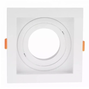 Spot de Embutir Flea Quadrado PAR30 17x17x4,3cm Policarbonato Branco – Nordecor 6193