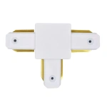 Conector Para Trilho de Sobrepor T Metal e PVC Branco - Nordecor 6066