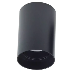Spot de Sobrepor Loch Lamp Redondo Dicroica PAR16 Ø8x14cm Policarbonato Preto – Nordecor 6209