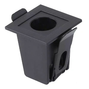 Spot de Embutir LED Powerus IRC 90 3000K 2W Bivolt 4,5×4,5x5cm Alumínio Preto – Nordecor 6370