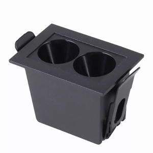 Spot de Embutir LED Powerus 2 Focos IRC 90 3000K 4W Bivolt 5×6,8cm Alumínio Preto – Nordecor 6372