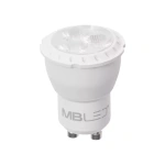 Lâmpada LED Mini Dicroica GU10 38° 4000K 3W Bivolt - Nordecor 1003