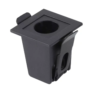 Spot de Embutir LED Powerus Quadrado IRC 90 3000K 2W Bivolt 4,5×4,5x5cm Alumínio Preto – Nordecor 6428