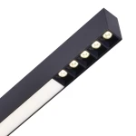 Pendente LED Lyta Dif Linear 4000K 40W Bivolt 120x3,5x6cm Alumínio Preto - Nordecor 2677