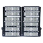 Refletor Projetor LED Dune Pro Externo 6500K 600W Bivolt 68,5x10,5x53cm Alumínio Preto - Nordecor 5055