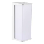 Arandela de Parede LED Elion Gran Retangular Externo 3000K 10W Bivolt 20x9,8x8,5cm Policarbonato Branco - Nordecor 2775