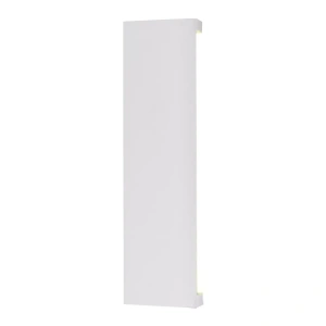 Arandela de Parede LED Yeni Retangular Externo 3000K 7W Bivolt 30x8x2,5cm Alumínio e Policarbonato Branco – Nordecor 2799