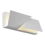 Arandela de Parede LED Lozo Retangular 3000K 2W Bivolt 10x30cm Metal e Acrílico Branco - Nordecor 2567