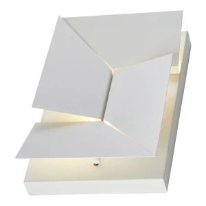 Arandela de Parede LED Lozo Duo Retangular 3000K 4W Bivolt 20x30cm Metal e Acrílico Branco - Nordecor 2568
