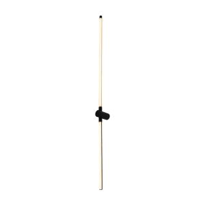 Arandela de Parede LED Lina Facho Direcionável 3000K 13W Bivolt 100x8x8cm Alumínio e Silicone Preto – Nordecor 2752