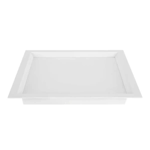 Plafon de Sobrepor LED Kais Quadrado 4000K 36W Bivolt 40x40x4,4cm Policarbonato Branco – Nordecor 4262