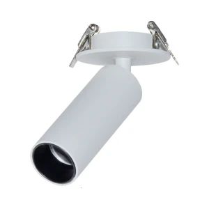 Spot de Embutir LED Kona Cilíndrico IRC >97 2700K 3W Bivolt Ø3x8cm Alumínio Branco - Nordecor 6437