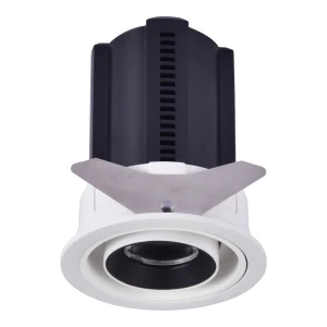 Spot de Embutir LED Aiva Cilíndrico Retrátil IRC >97 2700K 12W Bivolt Ø4,6×7,5cm Alumínio Branco – Nordecor 6456