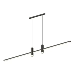 Pendente LED Báscula Linear 4000K 14W Bivolt 150x5,4x18cm Alumínio e Acrílico - Incolustre Báscula/150A C