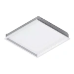 Painel Luminária de Embutir Newslim Quadrado 66x66x5,8cm Alumínio Branco - Incolustre 898.14