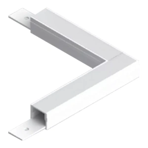 Conector Para Perfil de Sobrepor Mini Slim L Alumínio – Incolustre Conector L 04