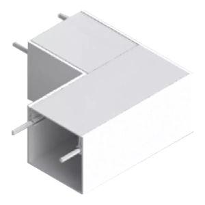 Conector Para Perfil de Embutir Gran Slim L Alumínio – Incolustre Conector L 06