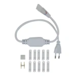 Acessório Para Fita de LED 2835 Rabicho P/Fita 120LED/M, 8A Plástico Branco - Nordecor 7256