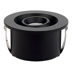 Spot de Embutir LED Ollo Redondo IRC 90 3000K 3W Bivolt 3,5xØ5cm Alumínio Preto – Nordecor 6543