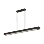 Pendente Arky Retangular (L) 125cm x (P) 10cm x (A) 5cm Alumínio e Policarbonato - Bella Italia 90490268