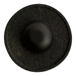 Arandela de Parede LED Petra 90060302400 Redondo por Waldir Junior 3000K 1,5W Bivolt Ø26x9cm Pedra São Gabriel e Alumínio - Bella Italia AR19103