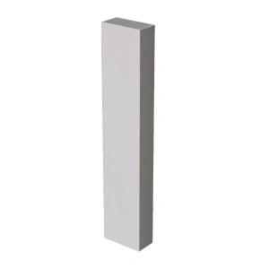 Arandela de Parede LED Slim 9068038630 Retangular 3000K 10W 220V 39x8x5cm Metal e Acrílico Branco – Bella Italia AR5200 – 220