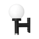 Arandela de Parede Moderna Externo 40x20x29cm Alumínio e Vidro - Incolustre 1611 P