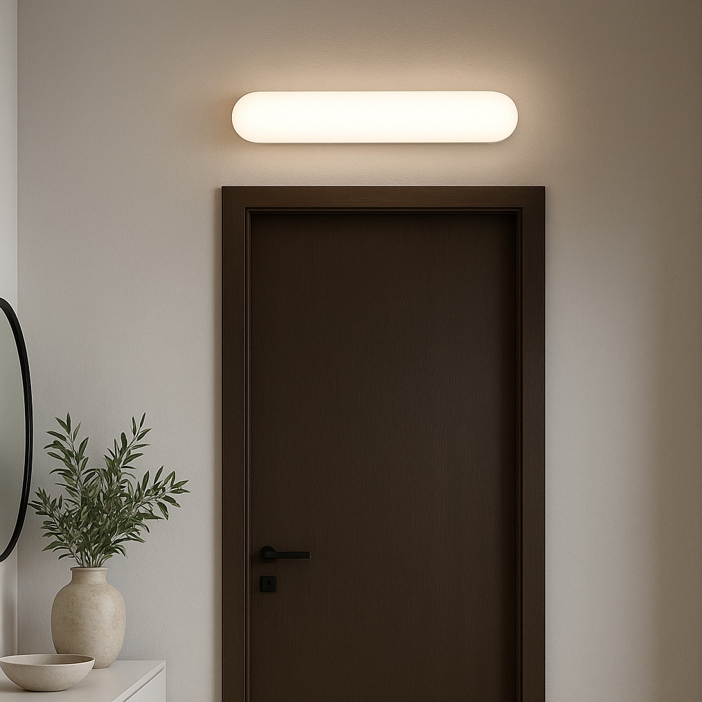 Arandela de Parede LED Amanita Lite 9070030231 4000K 20W 220V 69x12cm Alumínio e Acrílico Branco – Bella Italia AR11501 – 220