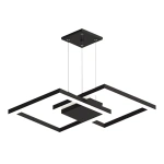 Pendente LED Tuile 3000K 20W Bivolt 5x60,5x42,5cm Alumínio - Incolustre Tuile P/B