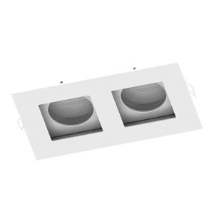 Spot de Embutir Downslim Retangular AR70 21,5x12cm Alumínio – Incolustre Downslim/2 04